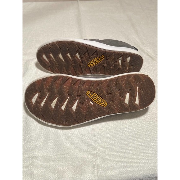 KEEN Women's Elena Slip-ON Sneaker Shoes Gray Size 7 Leather Slip On - Picture 6 of 8